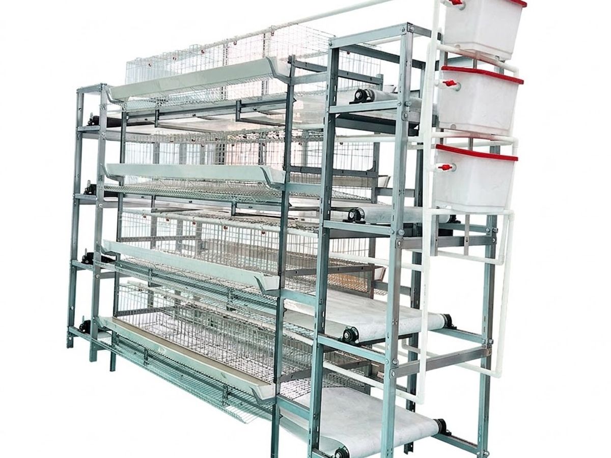 Manual Manure Removal Layer Cage